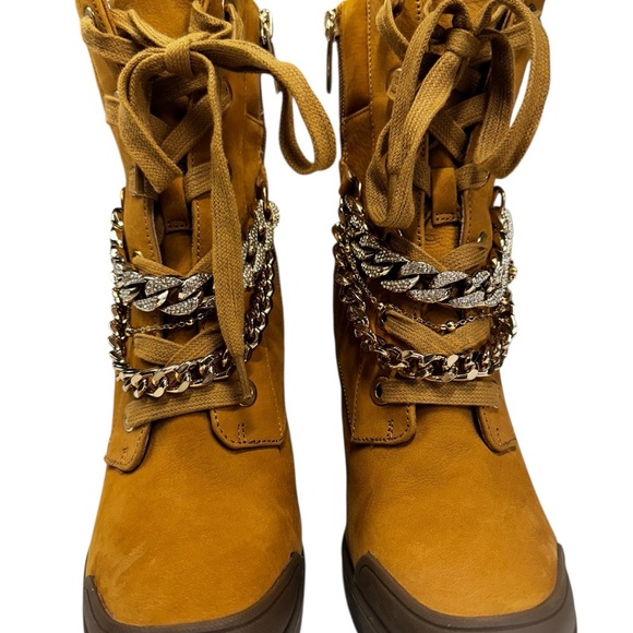 Karl Lagerfeld Paris Victoria Womens Nubuck Dressy Booties, Like New Size 7.5 - Picture 9 of 11